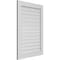 Ekena Millwork Vertical Surface Mount PVC Gable Vent: Functional, w/ 3-1/2"W x 1"P Standard Frame, 30"W x 42"H GVPVE30X4201SF - alternate 4